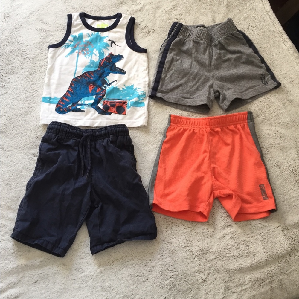 Toddler Boy OshKosh Shorts & Tank Top Bundle